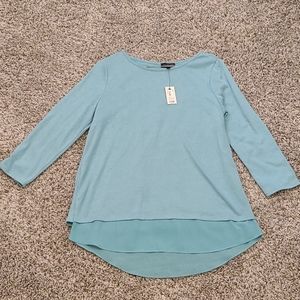 Turquoise top